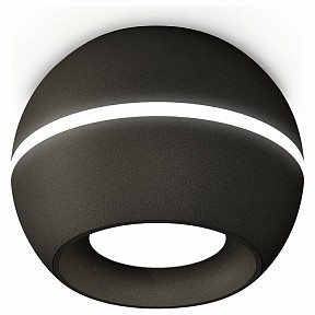 Накладной светильник Ambrella Light XS черный арт. XS1102001