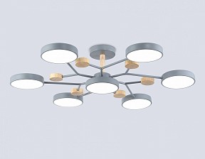 Люстра на штанге Ambrella Light FL дерево арт. FL4865