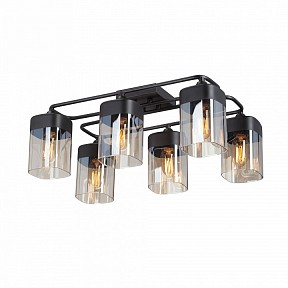 Потолочная люстра Vitaluce V3092 черный арт. V3092-1/6PL