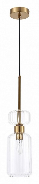 Подвесной светильник Escada Gloss желтый арт. 1141/1S Clear