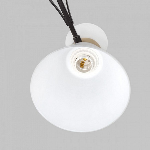 Люстра на штанге Imex MD.5692 желтый арт. MD.5692-5-S-COFFEE+FGD