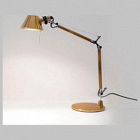 Настольная лампа офисная Artemide  золото арт. 0011860A