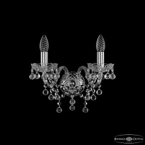 Бра Bohemia Ivele Crystal 1409 никель арт. 1409B/2/141 Ni