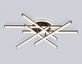 Люстра на штанге Ambrella Light COMFORT коричневый арт. FL6253