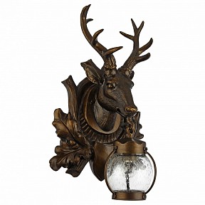Светильник на штанге Favourite Hunt коричневый арт. 1849-1W