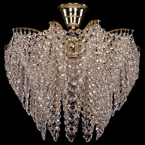 Светильник на штанге Bohemia Ivele Crystal 7706 золото арт. 77061/42 G