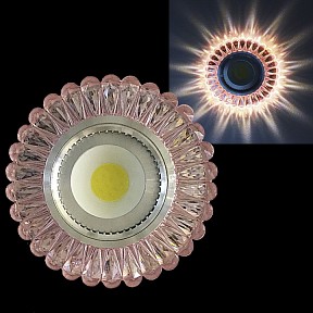 Встраиваемый светильник Reluce  хром арт. 42230-9.0-001PL MR16+LED3W PK