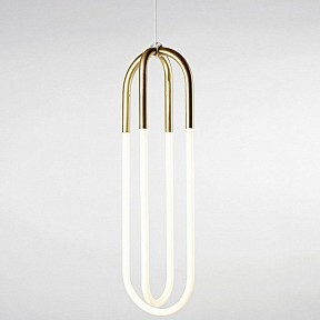 Подвесной светильник Imperiumloft Rudi Loop золото арт. 40.2053