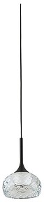 Подвесной светильник Newport ZARA черный арт. 7241/S mat.black clear