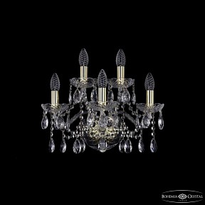 Бра Bohemia Ivele Crystal 1413 золото арт. 1413B/3+2/165 G
