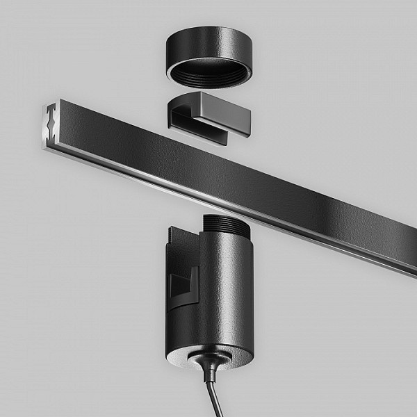 Подвесной светильник Maytoni Technical Focus Led черный арт. TR157-1-12W4K-B