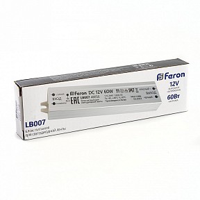 Блок питания Feron lb007  арт. 48056
