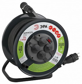 Сетевой фильтр Эра   арт. RMx-4es-3x2.5-40m-IP44(KG)