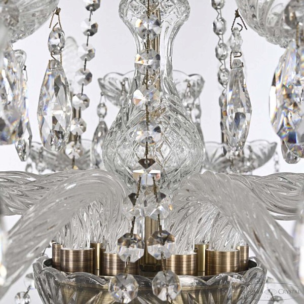 Подвесная люстра Bohemia Ivele Crystal 119 неокрашенный арт. 119/10+5/240 Pa