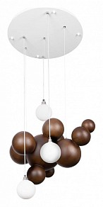 Подвесная люстра Loft it Ginger белый арт. 10161 Dark wood