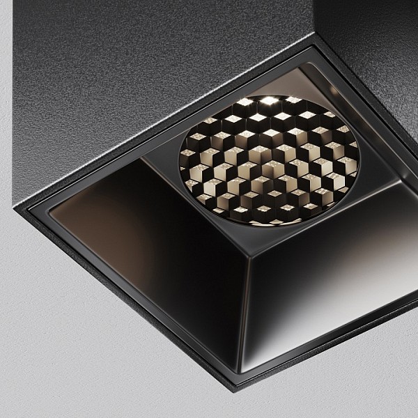 Накладной светильник Maytoni Technical Alfa LED черный арт. C064CL-5W4K-SQ-B