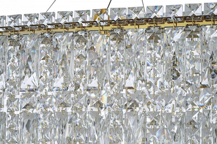 Подвесная люстра Arti Lampadari Ovindoli Gold золото арт. Ovindoli L 1.5.80x30.100 G