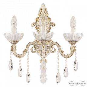 Бра Bohemia Ivele Crystal AL7901 белый арт. AL7901B15/3/175 B WMG P Clear/M-1H