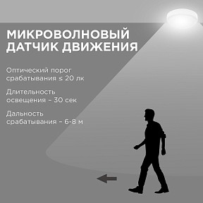 Накладной светильник Apeyron Electrics  белый арт. 28-13