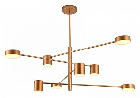 Люстра на штанге Kink Light Мекли золото арт. 07650-8,33 (3000К)