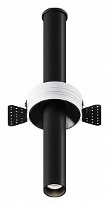 Встраиваемый светильник Maytoni Focus T черный арт. C140TRS-L300-7W3K-B