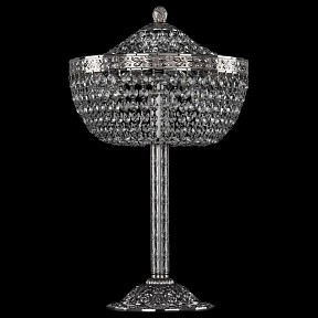 Настольная лампа декоративная Bohemia Ivele Crystal 1905 металл арт. 19051L6/25IV Ni