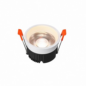 Встраиваемый светильник iLedex Technical Mars белый арт. DIM 112-12W-D80-3000K-24DG-WH