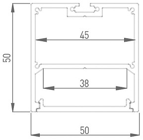Профиль DesignLed LS белый арт. 00-00010369