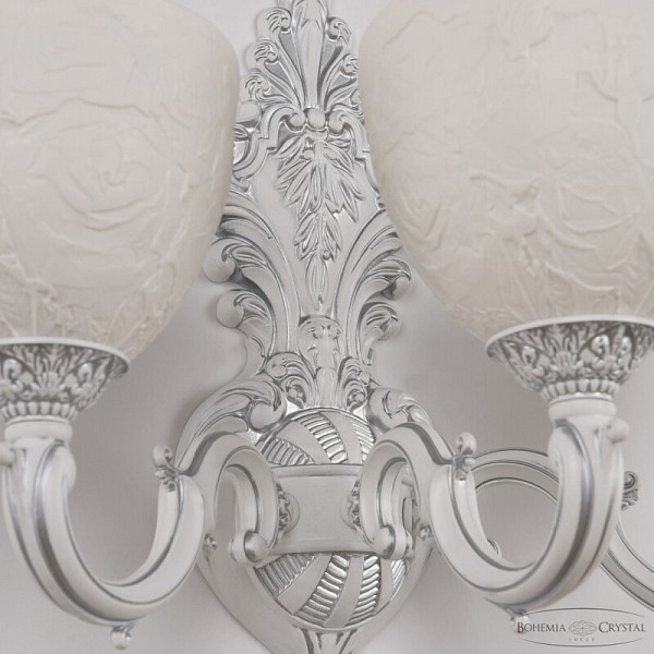 Бра Bohemia Ivele Crystal AL7801 белый арт. AL7801B15/3/175 WMN P1 U Rose