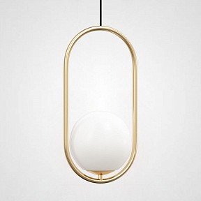 Подвесной светильник Imperiumloft Matthew Mccormick Hoop Gold Mila Pendant золото арт. HOOP-B01