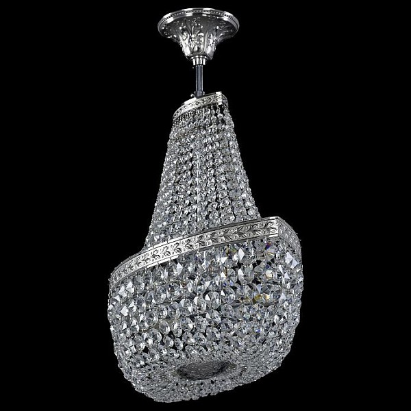 Светильник на штанге Bohemia Ivele Crystal 1911 металл арт. 19113/H1/55IV Ni