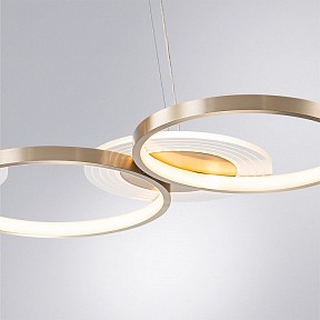 Подвесная люстра Arte Lamp Stardust латунь арт. A2452SP-100PB