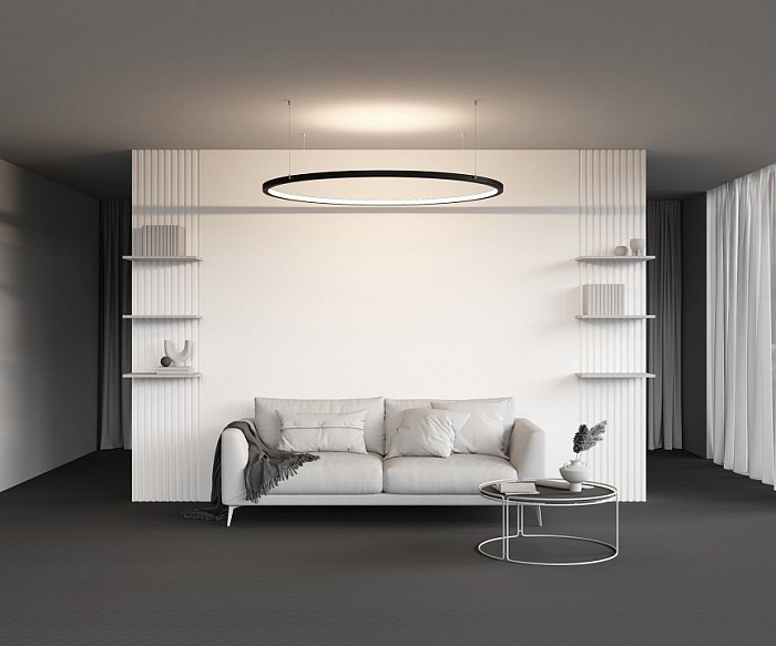 Профиль Maytoni Led strip черный арт. ALM-3535R-B-IN-90°-1.5M