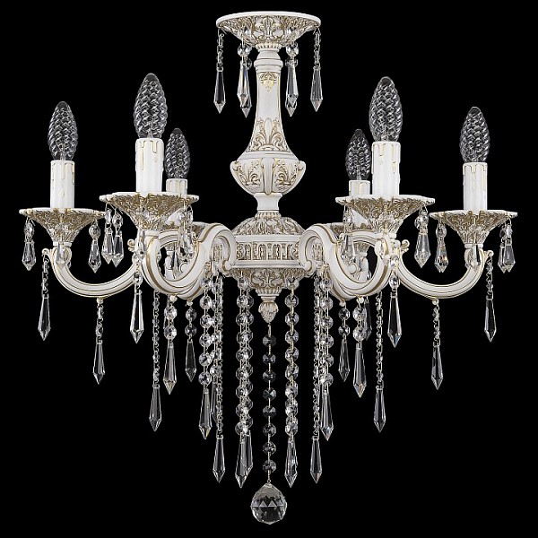 Подвесная люстра Bohemia Ivele Crystal AL7801 золото арт. AL78101/6/175 B WMG Drops