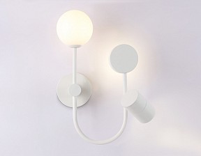 Бра с подсветкой Ambrella Light FL белый арт. FL66388