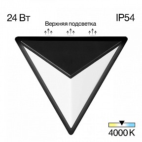 Накладной светильник Citilux Domus черный арт. CLU0804BK