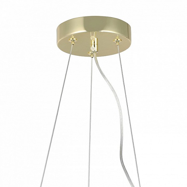 Подвесная люстра LUMINA DECO Fino золото арт. TP 2002-9 GD