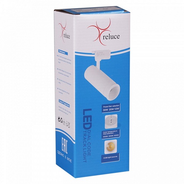 Светильник на штанге Reluce  белый арт. 06650-9.3-LED10/20/30W CCT WT