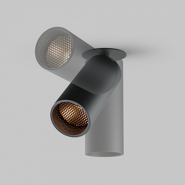 Встраиваемый светильник Maytoni FOCUS LED черный арт. C053CL-L12W2.7K-W-B