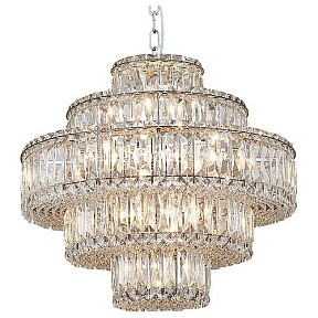 Подвесная люстра Newport 8450 хром арт. 8459+6/C chrome