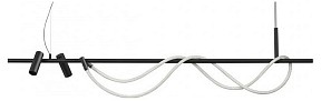 Подвесной светильник Odeon Light Corda черный арт. 4391/40L