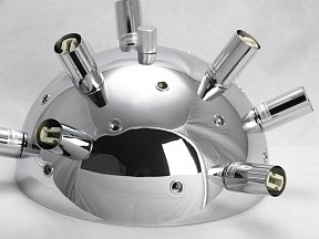 Потолочная люстра Lussole Briosco хром арт. LSA-5907-09