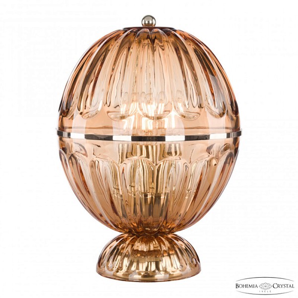 Подвесная люстра Bohemia Ivele Crystal 5480 золото арт. 5480L/22 G Amber/M-1H