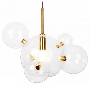 Подвесной светильник Loft it Bolle золото арт. 2027-P6 mini