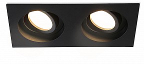Встраиваемый светильник Ambrella Light TN черный арт. TN102760