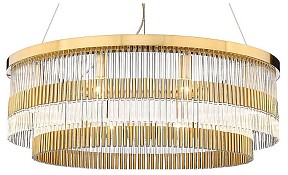 Подвесная люстра Divinare Brillante латунь арт. 6813/17 LM-10