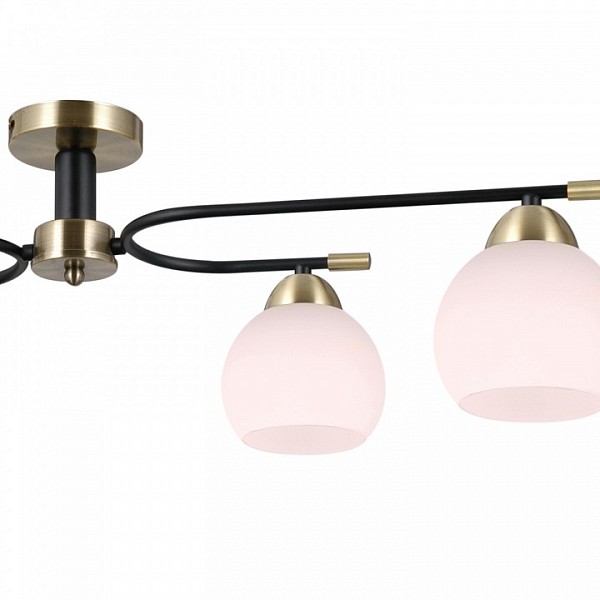 Потолочная люстра ILLUMICO LIBRA бронза арт. IL0638-4CSQ-24 AB BK LIBRA