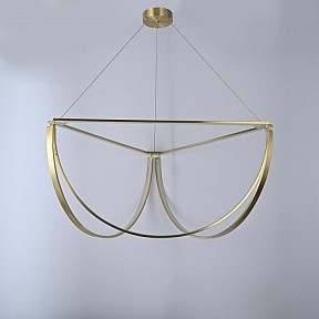 Подвесная люстра Imperiumloft SOLANA LIGHT золото арт. solana-light01