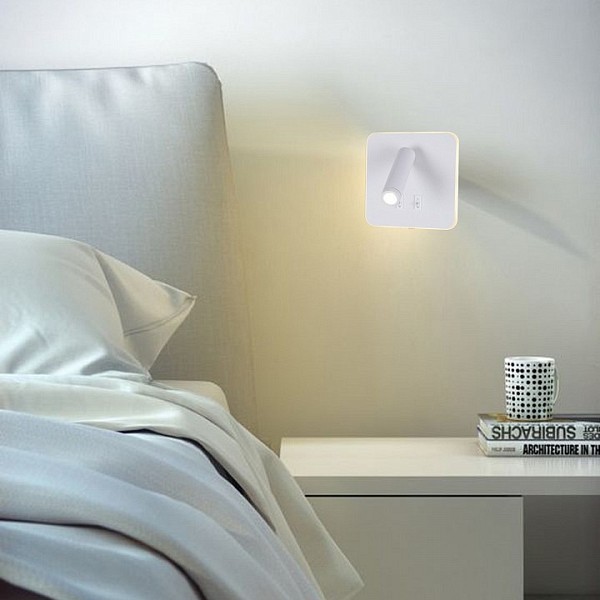 Бра Reluce  белый арт. 86202-9.2-001KT LED12W WT