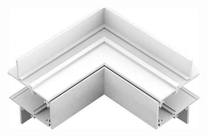 Соединитель для треков iLedex Technical VISION48/22 белый арт. OUTTER CORNER CONNECT 4822-022-95/95-WH